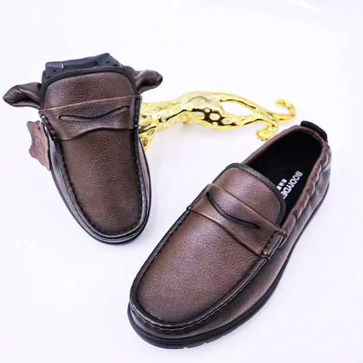New Cowhide Soft Sole Soft Leather Shoes