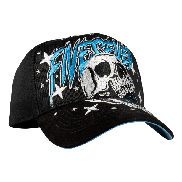 Skull Stars Blue Cap