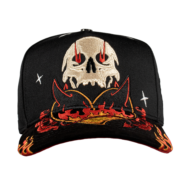 Skull Brocken Heart Cap