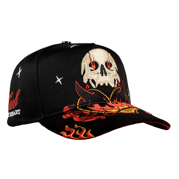Skull Brocken Heart Cap