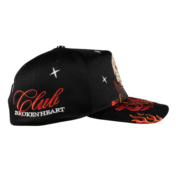 Skull Brocken Heart Cap