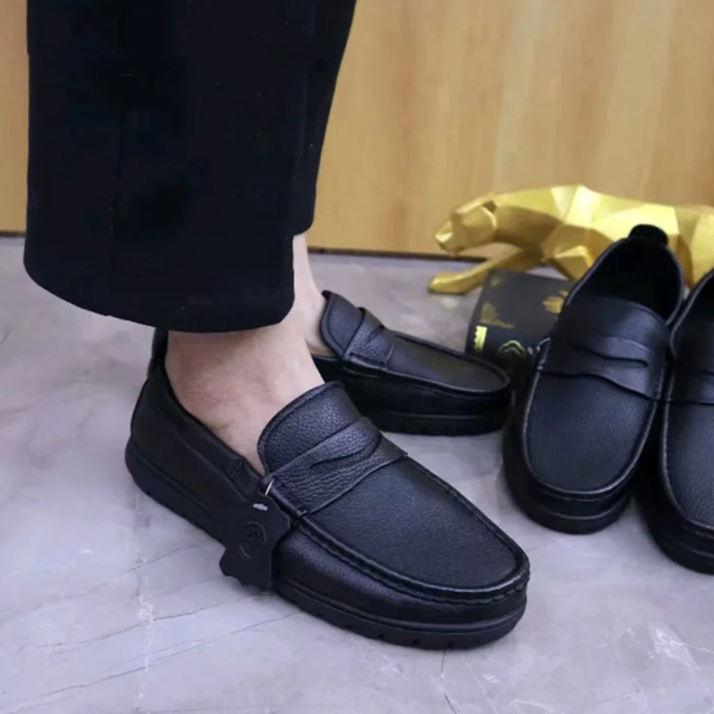 New Cowhide Soft Sole Soft Leather Shoes