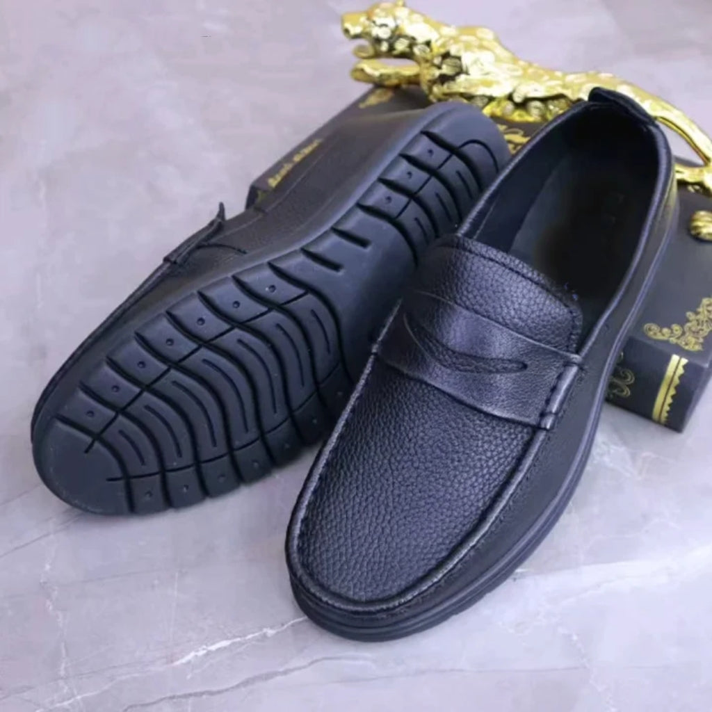 New Cowhide Soft Sole Soft Leather Shoes
