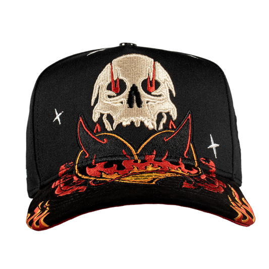Skull Brocken Heart Cap